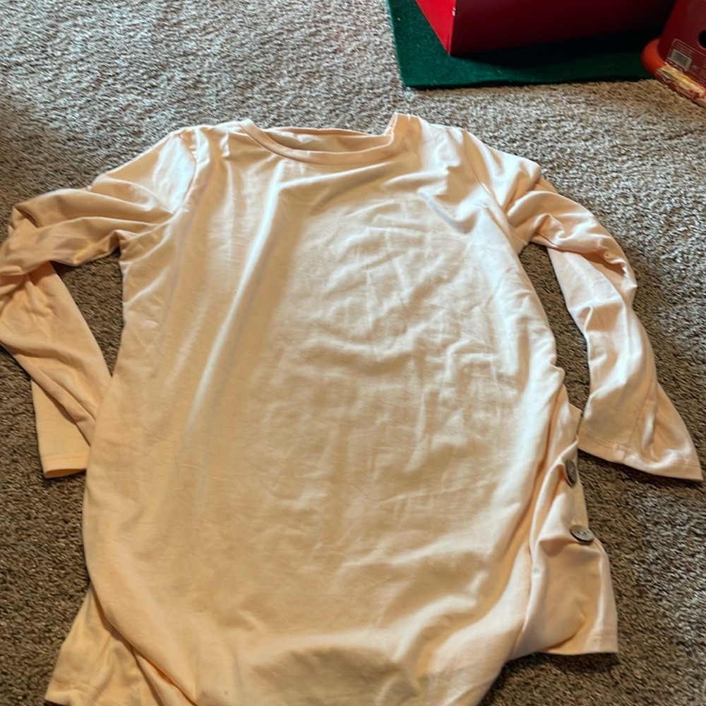 Maternity, long sleeve shirt